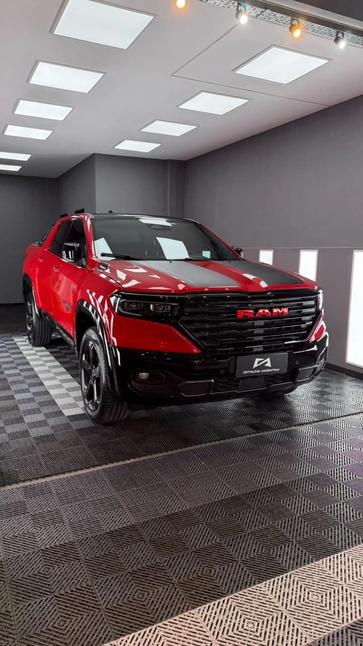 RAM Rampage en el box de Detailing Argentina